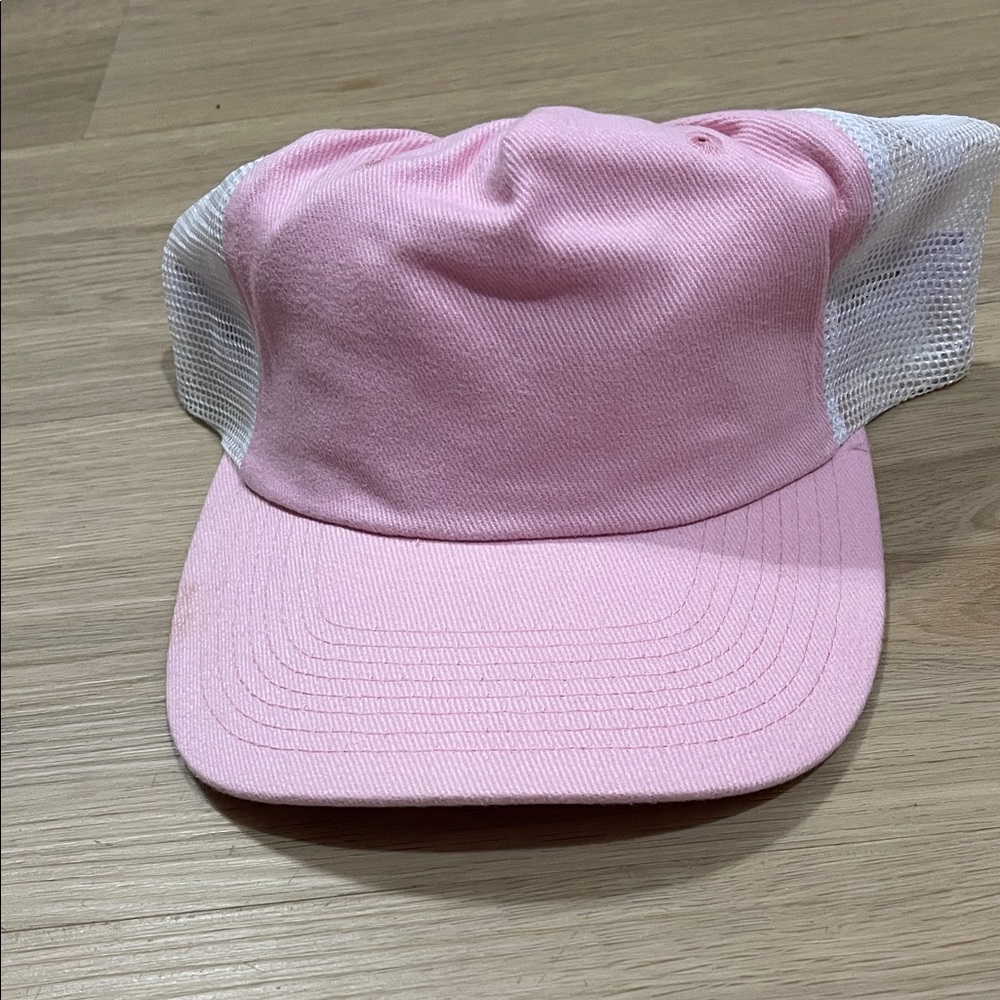 *Pink and White Trucker Hat